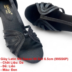 Giày Latin Nữ Sasan 99 Gót 6.5cm (99SS6P) - Đen