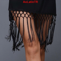Áo Latin Tay Dài Cánh Dơi Tua Rua