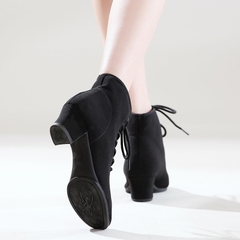 Boot Cổ Ngắn Gót 3cm (BootVai3P) - Vải