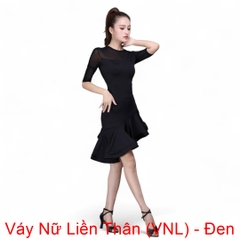 Váy Nữ Liền Thân (VNL) - Đen + Size
