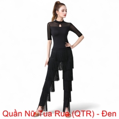 Quần Nữ Tua Rua (QTR) - Đen + Size