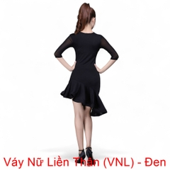 Váy Nữ Liền Thân (VNL) - Đen + Size