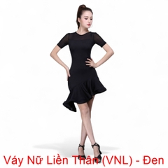 Váy Nữ Liền Thân (VNL) - Đen + Size