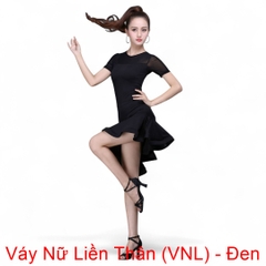 Váy Nữ Liền Thân (VNL) - Đen + Size