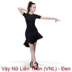 Váy Nữ Liền Thân (VNL) - Đen + Size