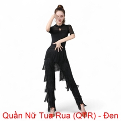 Quần Nữ Tua Rua (QTR) - Đen + Size