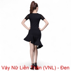 Váy Nữ Liền Thân (VNL) - Đen + Size
