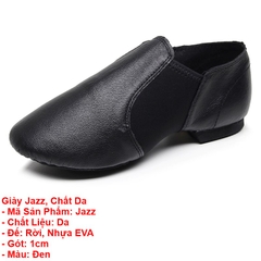 Giày Jazz Múa Bale (Jazz) - Đen