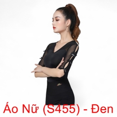 (Doubl) Áo Nữ (S455) - Đen + Size