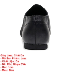 Giày Jazz Múa Bale (Jazz) - Đen