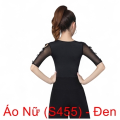 (Doubl) Áo Nữ (S455) - Đen + Size