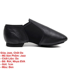 Giày Jazz Múa Bale (Jazz) - Đen