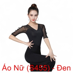 (Doubl) Áo Nữ (S455) - Đen + Size