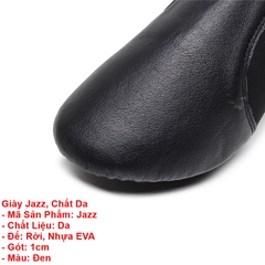 Giày Jazz Múa Bale (Jazz) - Đen