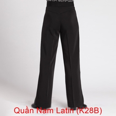 (Doubl) Quần Nam Latin (K28B) - Đen + Size