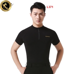 (Doubl) Áo Nam Cộc Tay (L371) - Đen + Size