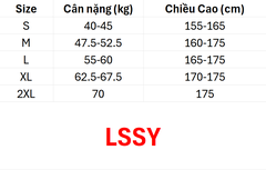 Áo Nữ Pha Lưới Tua Rua (LSSY) - Đen + Size