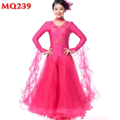 (EnuoDance) Váy Khiêu Vũ Nữ MQ239 (MQ239) - Hồng