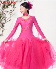 (EnuoDance) Váy Khiêu Vũ Nữ MQ239 (MQ239) - Hồng