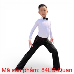 (84 Lò Đúc) Quần Latin Nam - Đen