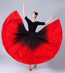 Chân Váy Loang Đen Đỏ