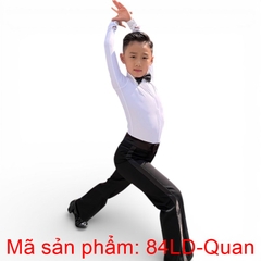 (84 Lò Đúc) Quần Latin Nam - Đen