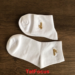 Tất Bé Gái Thi Đấu Focus (TatFocus) - Trắng