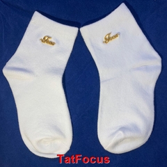 Tất Bé Gái Thi Đấu Focus (TatFocus) - Trắng