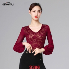 (Doubl) Áo Nữ Dài Tay (S396) - Đỏ + Size
