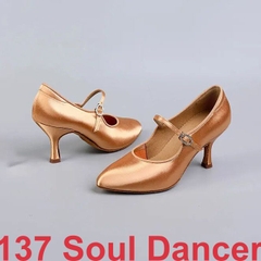 Giày Standard Nữ SoulDancer 137 Gót 7.5cm (137SD7P) - Satin