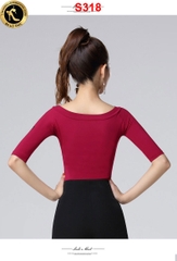 (Doubl) Áo Nữ (S318) - Đỏ + Size
