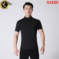 (Doubl) Áo Nam Cộc Tay (S325H) - Đen + Size