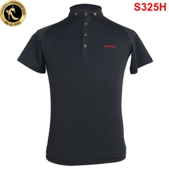(Doubl) Áo Nam Cộc Tay (S325H) - Đen + Size