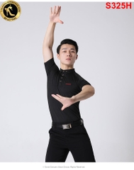 (Doubl) Áo Nam Cộc Tay (S325H) - Đen + Size