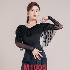 (M1005) Áo Nữ Dài Tay - Đen