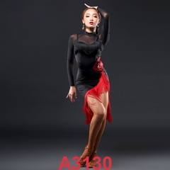 Váy Đen Đỏ HCDance (A3130) - Đen + Size