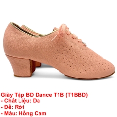 Giày Tập Latin BD Dance T1B (T1BBD) - Hồng