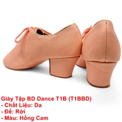 Giày Tập Latin BD Dance T1B (T1BBD) - Hồng