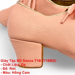 Giày Tập Latin BD Dance T1B (T1BBD) - Hồng
