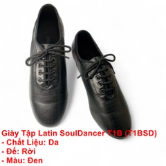 Giày Tập Latin SoulDancer T1B (T1BSD) - Đen.