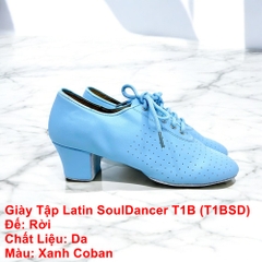 (STOP) Giày Tập Latin SoulDancer T1B (T1BSD) - Xanh Coban