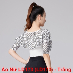 (CMJ) Áo Nữ LD173 (LD173) - Trắng + Size
