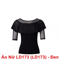 (CMJ) Áo Nữ LD173 (LD173) - Đen + Size