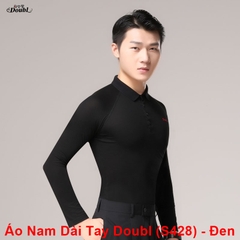 (Doubl) Áo Nam Dài Tay (S428) - Đen + Size