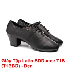 Giày Tập Latin BDDance T1B (T1BBD) - Đen