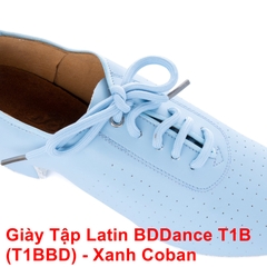 Giày Tập Latin BDDance T1B (T1BBD) - Xanh Coban