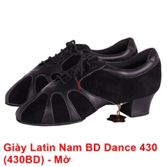 Giày Latin Nam BD Dance 430 (430BD) - Mờ + Size