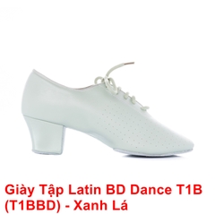 Giày Tập Latin BD Dance T1B (T1BBD) - Xanh Lá