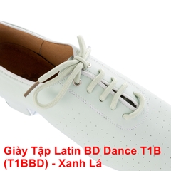 Giày Tập Latin BD Dance T1B (T1BBD) - Xanh Lá