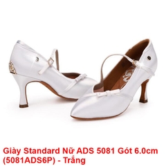 Giày Standard Nữ ADS 5081 Gót 6.0cm (5081ADS6P) - Trắng